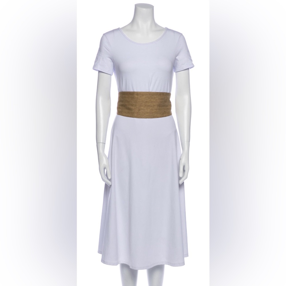 Brunello Cucinelli Wide Waist Belt, Size Medium